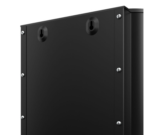 Ведро для мусора настенное KEUCO PLAN 30 л с крышкой чёрный матовый 14988 370000