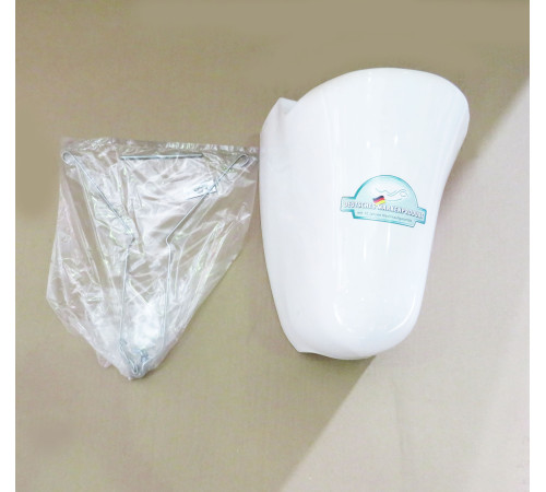 Полупьедестал для раковины WSA Luturna белый W530790