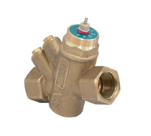 Клапан балансировочный комбинированный Giacomini R206AM 1 увеличенный расход R206AY065