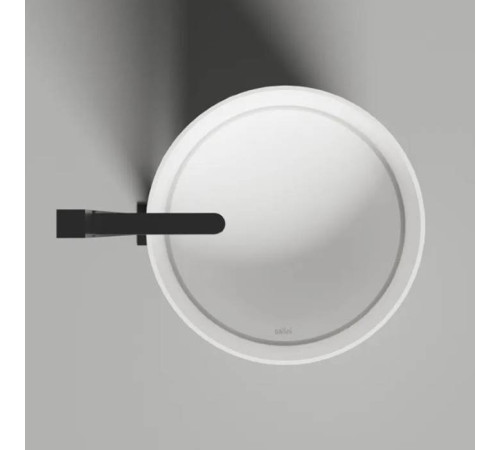 Раковина напольная Salini Armonia Round 01 45х45х90 см S-Stone белый матовый слив в пол 130421M