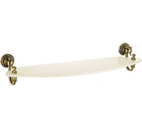 Полка стеклянная подвесная Boheme Medici бронза 10607