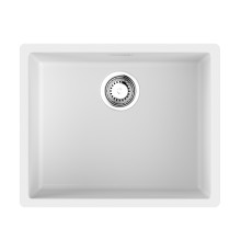 Кухонная мойка Omoikiri Yamakawa 55T Integra Tetogranit 55,6x22 см белый 4997267