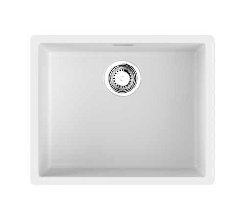 Кухонная мойка Omoikiri Yamakawa 55T Integra Tetogranit 55,6x22 см белый 4997267