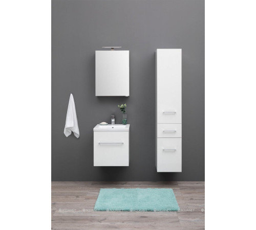 Тумба для ванной Aquanet Порто-50 белый под раковину Como 00195729