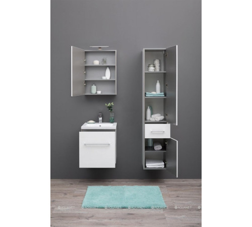 Тумба для ванной Aquanet Порто-50 белый под раковину Como 00195729