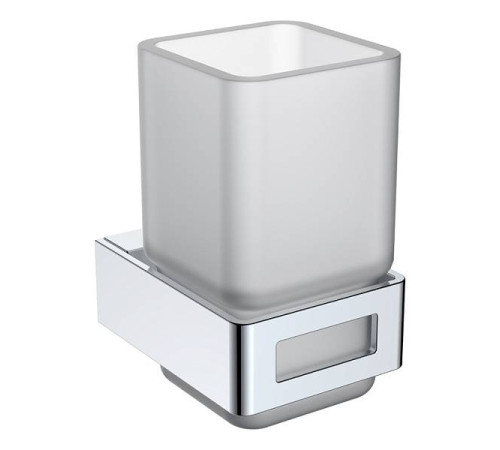 Стакан для зубных щеток подвесной Boheme Q хром 10944-CR