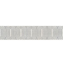 Бордюр Kerama Marazzi Безана серый светлый обрезной 25х5,5 см OP\A206\12136R