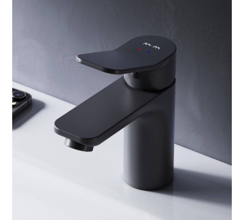 Смеситель для раковины AM.PM X-Joy черный матовый F85A02122