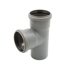 Тройник канализационный Ostendorf HT 75/75/87° 11206031003
