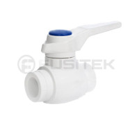 Кран шаровой PPR Fusitek для холодной воды 50 мм FT07205