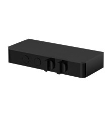 Смеситель для душа встраиваемый FIMA Carlo Frattini Switch стекло черное / черный матовый F5940NS