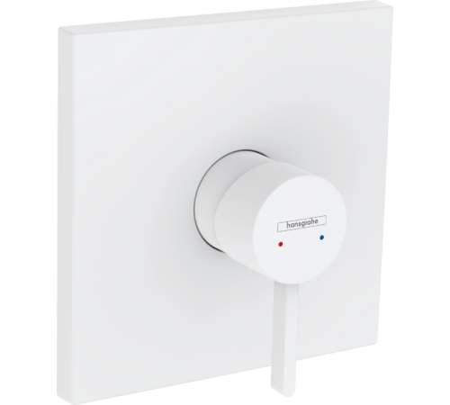 Смеситель для душа hansgrohe Finoris на 1 потребитель внешняя часть белый матовый 76615700