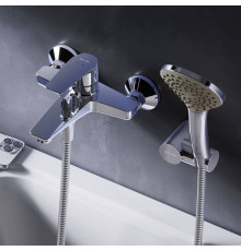 Смеситель для ванны и душа AM.PM Gem с душевым набором F90A15000