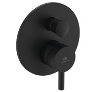 Смеситель для 2 потребителей встраиваемый Ideal Standard Ceraline черный матовый A6939XG