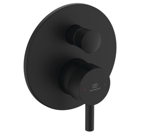 Смеситель для 2 потребителей встраиваемый Ideal Standard Ceraline черный матовый A6939XG