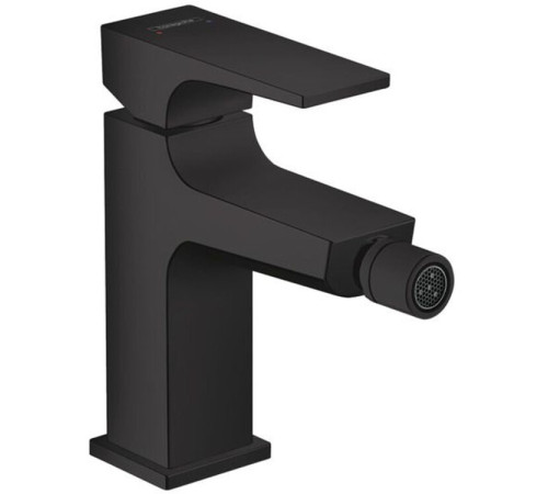 Смеситель для биде Hansgrohe Metropol однорычажный матовый черный 32520670