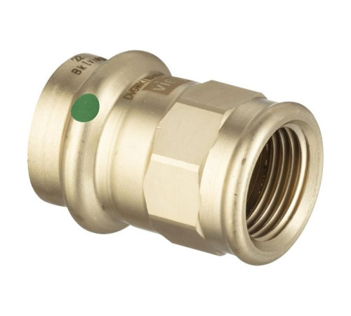 Переходник Viega Sanpress бронза 1 1/2 x 54 мм наружная резьба 365097