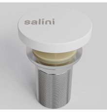 Донный клапан для раковины Salini D502 UpDown S-Stone белый матовый 16231WM
