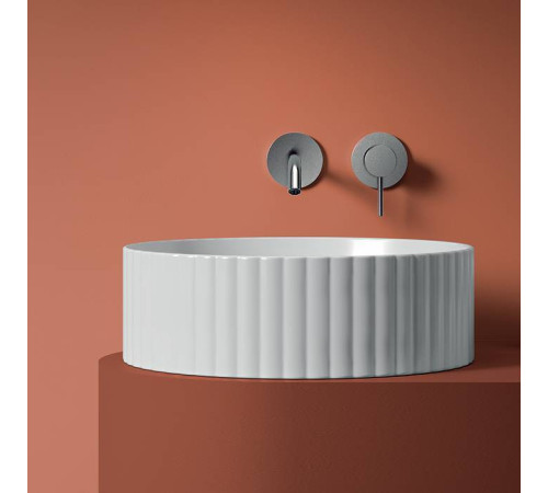 Раковина накладная Artceram Millerighe 44 см белый глянцевый OSL010 01 00