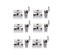 Комплект крепления Zehnder Set CVD (6xBH+CVD1) RAL 9017 matt/9217 774619RAL9017matt/9217