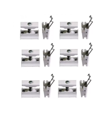 Комплект крепления Zehnder Set CVD (6xBH+CVD1) RAL 9017 matt/9217 774619RAL9017matt/9217