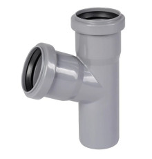 Тройник для внутренней канализации Ostendorf HTEA 50/50 мм 67° 112300