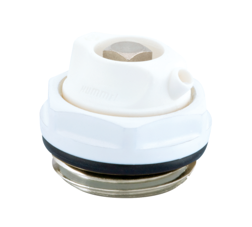 Воздухоотводчик автоматический Hummel G 1/2 хром/белый 2536120190