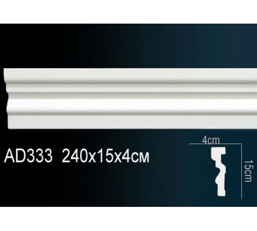 Молдинг Perfect AD333 полиуретановый 2000х35х15 мм AD333