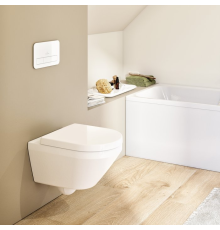 Унитаз подвесной безободковый Villeroy & Boch Architectura 370х530х355 мм белый 4694CL01