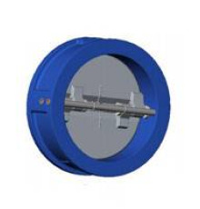 Клапан обратный двухстворчатый межфланцевый Hogfors PN25 DN40 ковкий чугун CB44500040