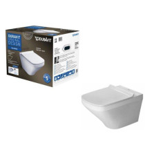 Унитаз подвесной Duravit DuraStyle 370x540x355 мм с сиденьем 45510900A1
