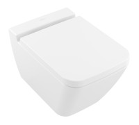 Унитаз подвесной Villeroy & Boch Finion 37.5x56x35 см CeramicPlus альпийский белый 4664R0R1