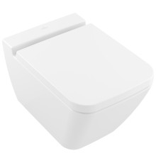 Унитаз подвесной Villeroy & Boch Finion 37.5x56x35 см CeramicPlus альпийский белый 4664R0R1