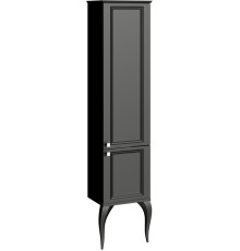 Пенал напольный Aqwella LaDonna 400х1850х300 мм черный LAD0504BLK