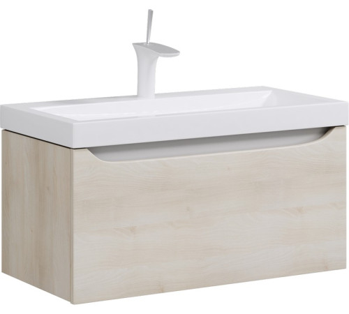 Тумба под умывальник AQUATON Верона 800х460х400 мм подвесная Акация Ver.01.08/А