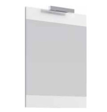 Зеркало-панель со светильником Aquaton Бриг 60 дуб седой Br.02.06/Gray