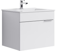 Тумба под умывальник подвесная AQUATON Бриг 560х490х435 мм белая Br.01.06/1/W