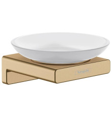 Мыльница Hansgrohe AddStoris шлифованная бронза 41746140