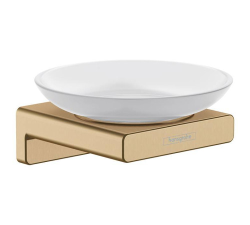 Мыльница Hansgrohe AddStoris шлифованная бронза 41746140