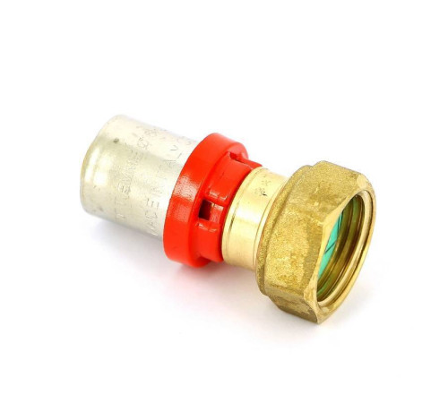 Муфта пресс с накидной гайкой Tiemme 16x1/2 плоское уплотнение 1650034