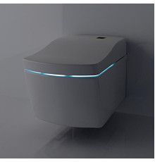 Унитаз подвесной TOTO Neorest AC безободковый с сиденьем Washlet 42.3x66.6x41 см TCF996RWG#NW1 / CW996PVD#NW1