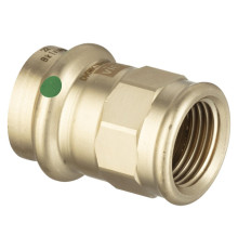 Переходник Viega Sanpress бронза 1 1/4 x 35 мм внутренняя резьба 116774