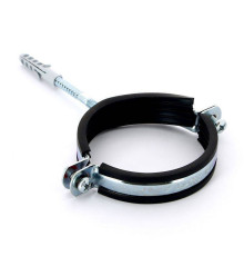 Хомут с резиновым уплотнителем, шпилькой и дюбелем Uni-Fitt 3 дюйма (87-92 мм) 850U9800