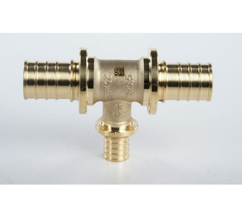 Тройник SANHA 3fit-Press 40х20х40 мм латунь DZR 11080671001