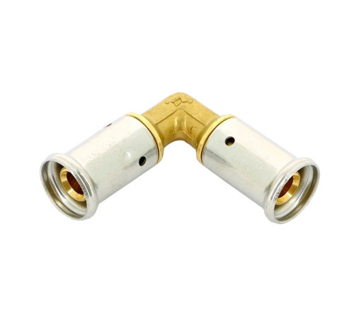 Угольник 90° пресс латунный HENCO 16x16 1P-1616