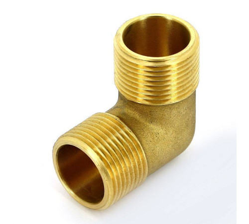 Угольник резьбовой Uni-Fitt 1 Н-Н латунный 613G4400