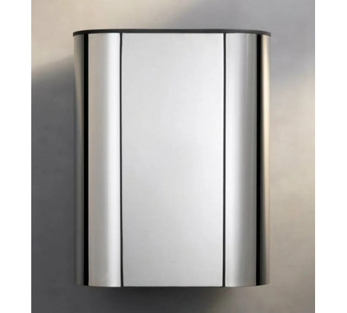 Ведро для мусора настенное KEUCO PLAN 30 л с крышкой чёрный матовый 14988 370000