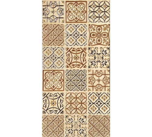 Панно Керамин Букингем 3 пэчворк 30х60 см х9999211157