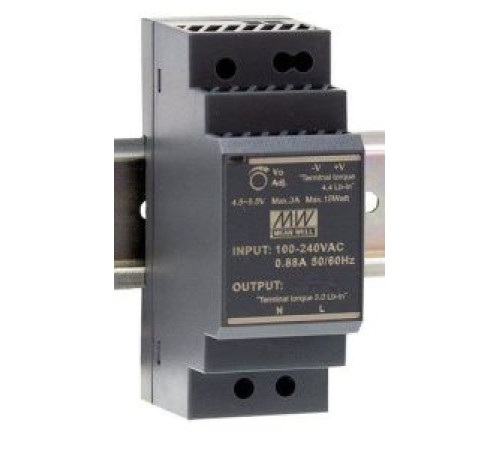 Блок питания Gekon 220/24 В 1.5 А 36 Вт HDR-30-24