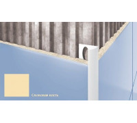 Профиль для плитки внешний Cezar 10 мм слоновая кость T102